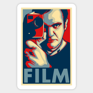 Quentin Tarantino "Film" Poster Sticker